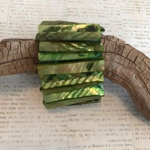 Abalone Natural Sea Shell Cuff Bracelet